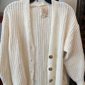 Cozy women’s small long cardigan
